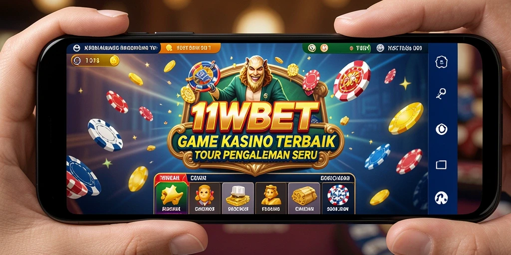 Tampilan utama gameplay 11WBET yang seru dengan berbagai permainan Kasino.
