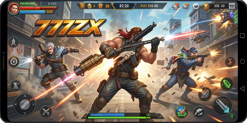 Tampilan seru dari gameplay <strong>777ZX</strong> yang penuh aksi.