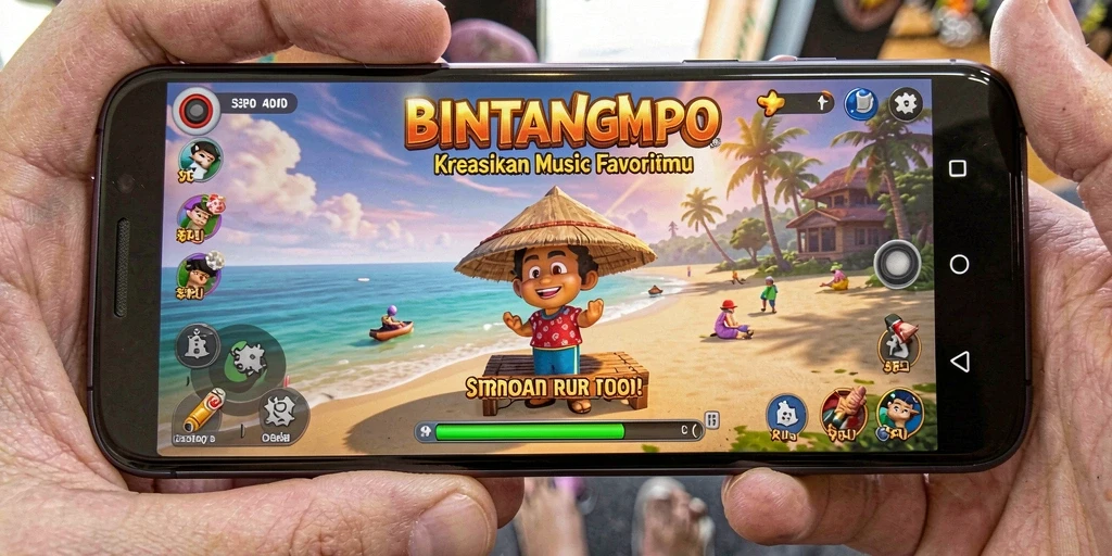 Screenshot gameplay BINTANGMPO menampilkan antarmuka aplikasi yang menarik.