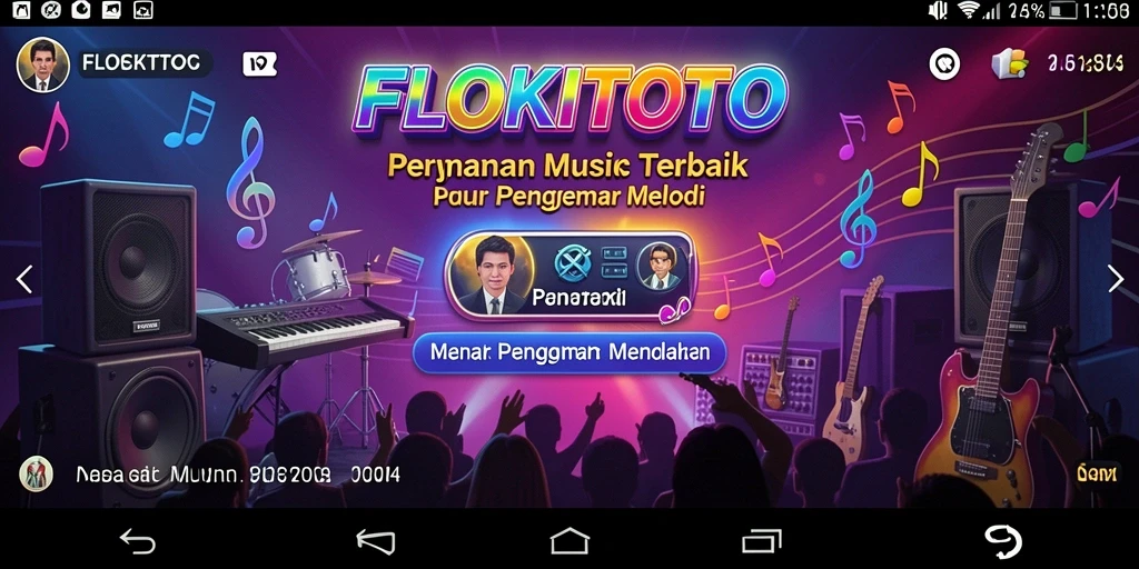 Tampilan gameplay FLOKITOTO yang interaktif dan menghibur.