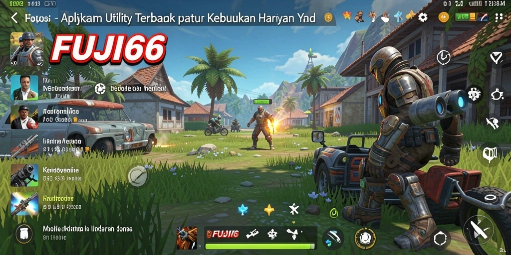 Tampilan antarmuka utama FUJI66 yang intuitif dan mudah dipahami.