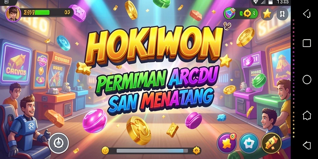 Tampilan menarik dari gameplay HOKIWON yang memikat.