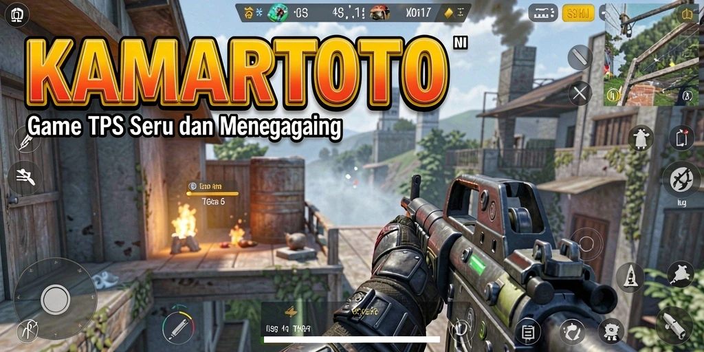 Tampilan menegangkan dari gameplay KAMARTOTO yang intens.