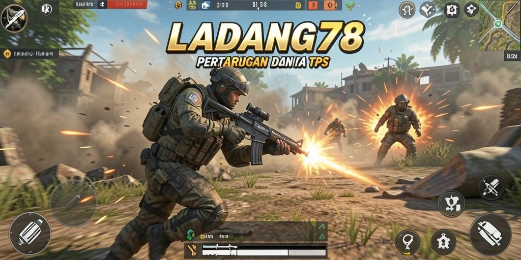 Tangkapan layar menampilkan aksi seru dalam LADANG78 dengan grafis yang memukau.