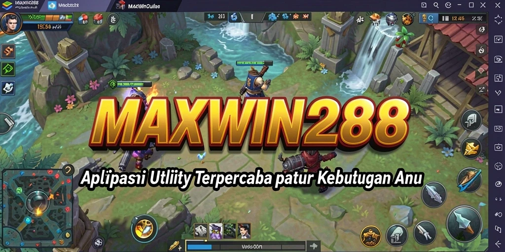 Screenshot gameplay MAXWIN288 menampilkan fitur Utility yang inovatif.
