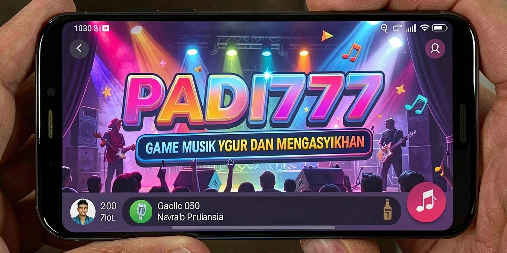 Tampilan gameplay PADI777 yang penuh warna dan interaktif.