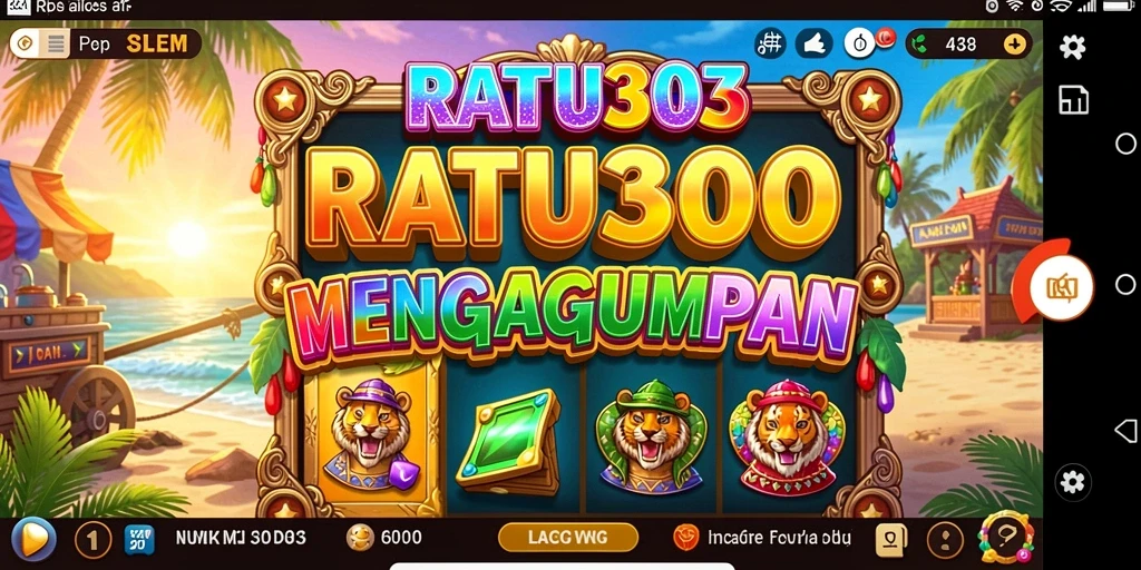 Screenshot dari gameplay menarik RATU303 dengan tema slot inovatif.