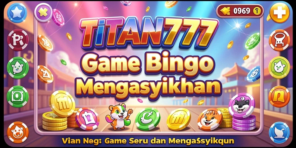 Screenshot gameplay TITAN777 menunjukkan keseruan bermain Bingo.